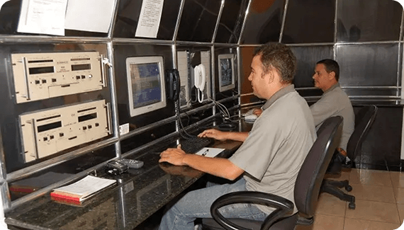 Criamos a divisão de sistemas de alarmes e monitoramentos