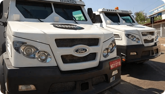Criamos a divisão de transporte de valores